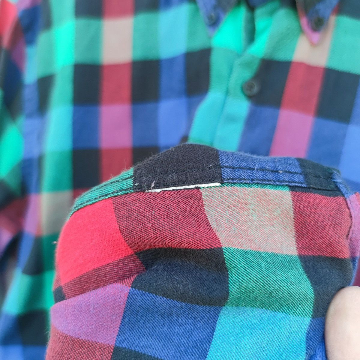 Naked & Famous Naked & Famous Colorful Plaid Button Up Shirt Size US M / EU 48-50 / 2 - 4 Thumbnail