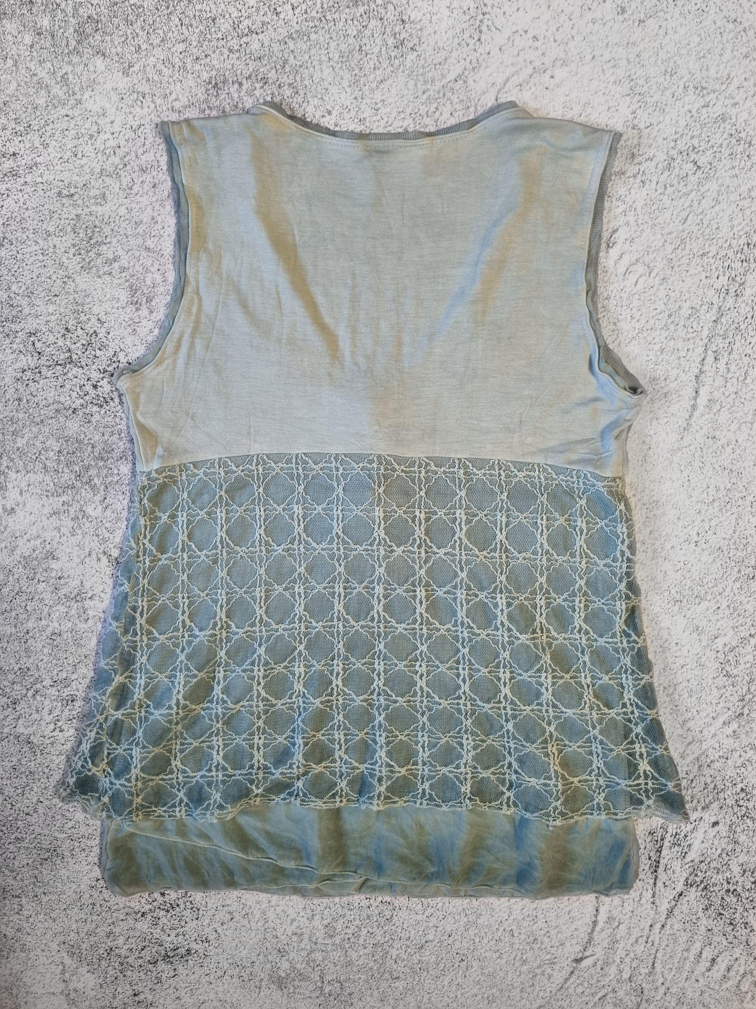 Designer × Elisa Cavaletti × Vintage Elisa Cavaletti Sleeveless Tank Top Size S / US 4 / IT 40 - 9 Thumbnail