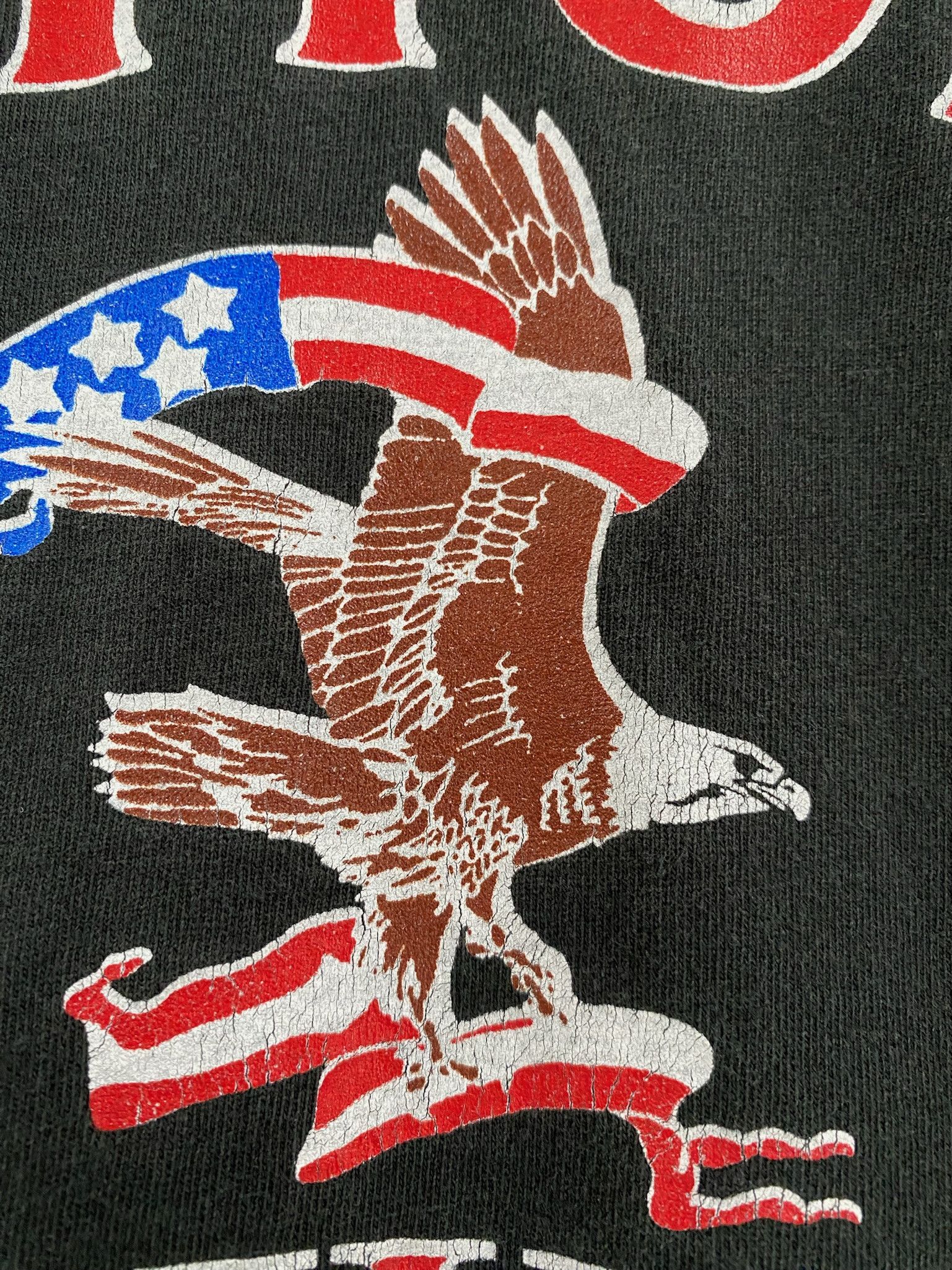 Jerzees 90’s Eagle Daytona Bike Week Double Sided T-Shirt XL Size US XL / EU 56 / 4 - 3 Thumbnail