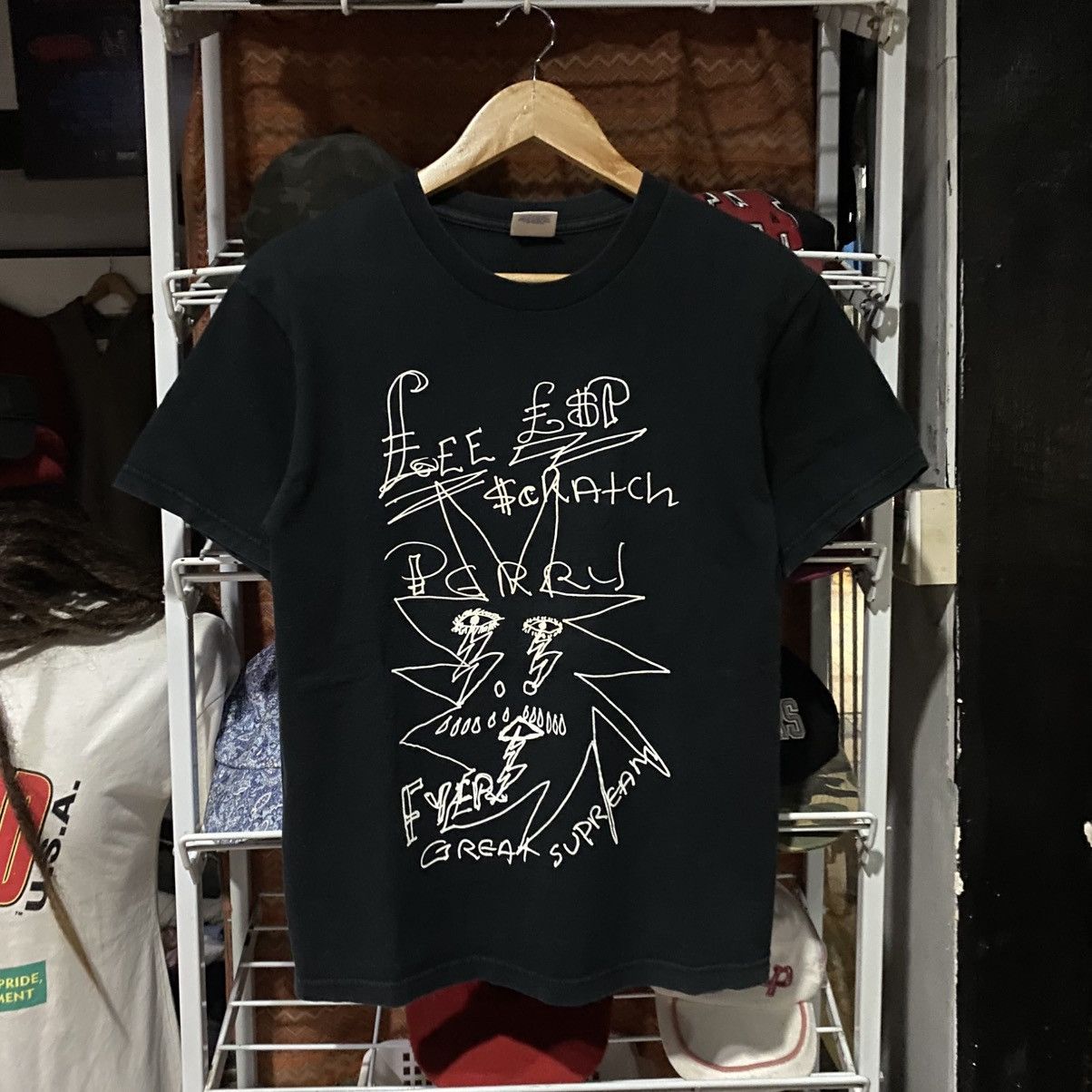 Supreme Supreme Lee Scratch Perry Tee Black SS/10 | Grailed