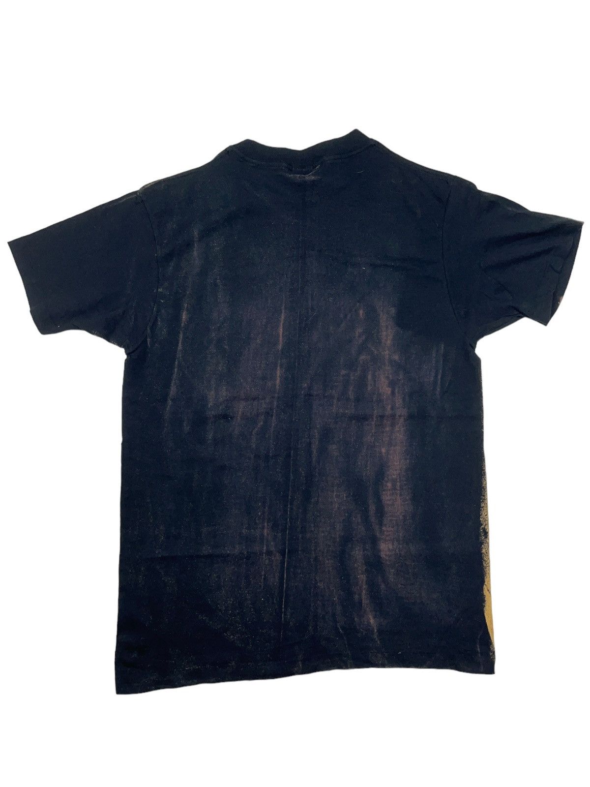 Vintage Vintage 1989 Smoking Skeleton Motorcycle T-shirt Size US L / EU 52-54 / 3 - 9 Thumbnail