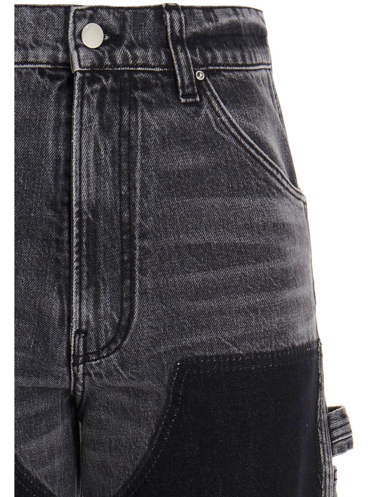 Amiri o1y0425 Denim Jeans in Black Size 29" - 3 Thumbnail