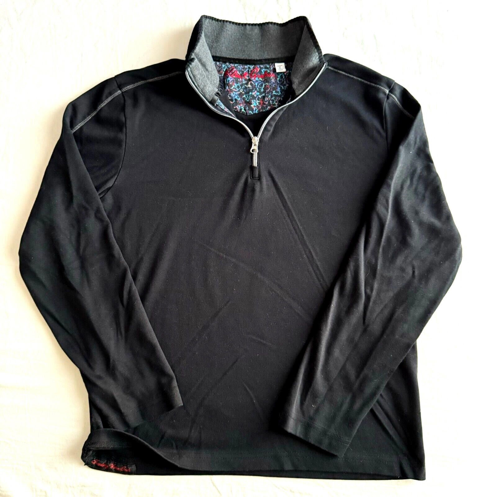 Robert Graham Robert Graham Pullover Men's Size L Brecken 1/4 Zip Sweater Size US L / EU 52-54 / 3 - 1 Thumbnail