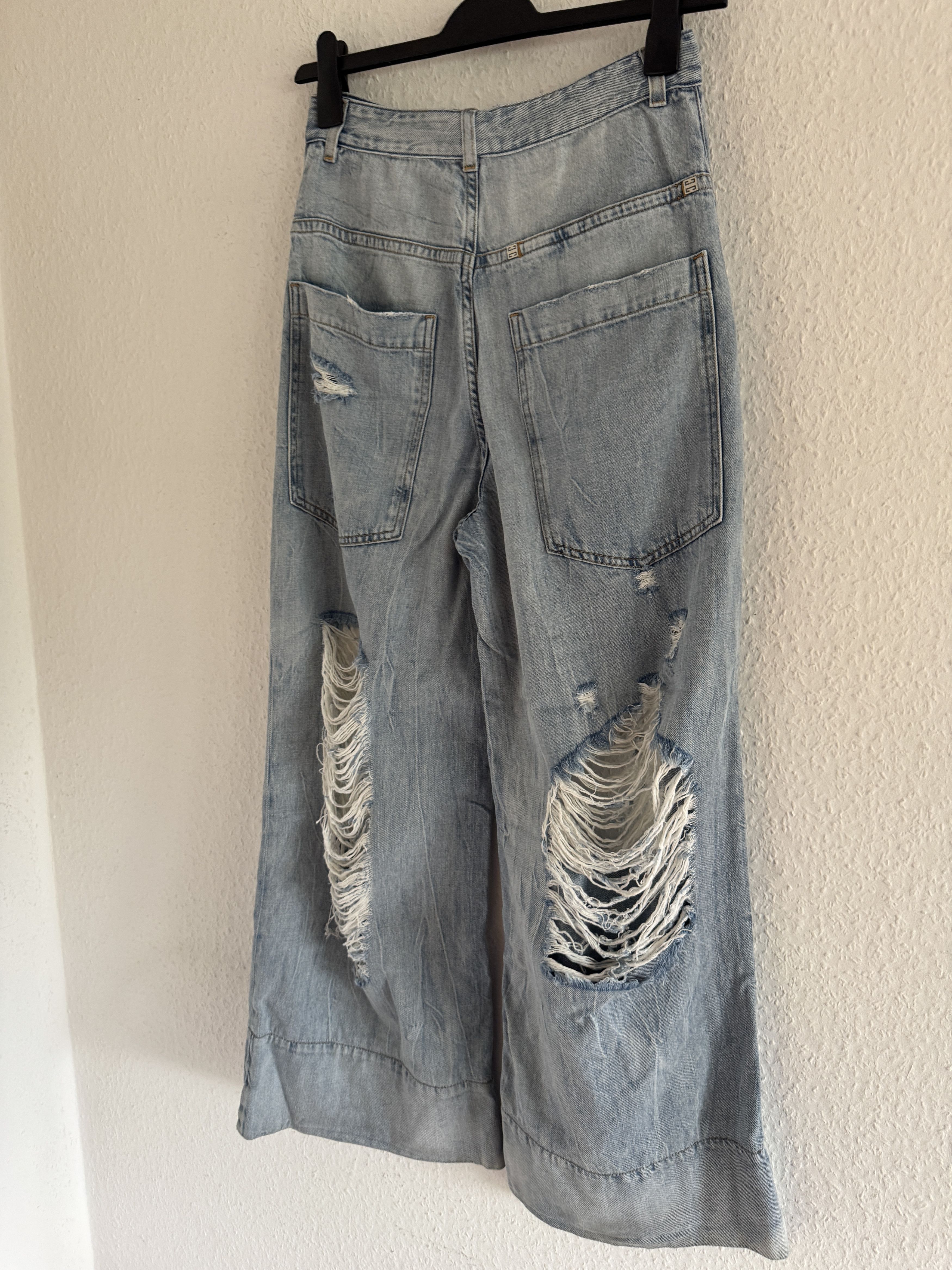 Givenchy Gabba Distressed Jeans Size US 26 / EU 42 - 17 Thumbnail