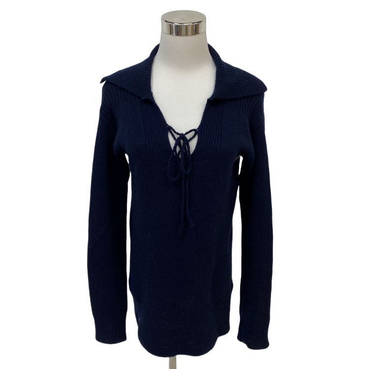 Dior Christian Dior Star Navy Cashmere Sweater IT 42 Size M / US 6-8 / IT 42-44 - 1 Thumbnail