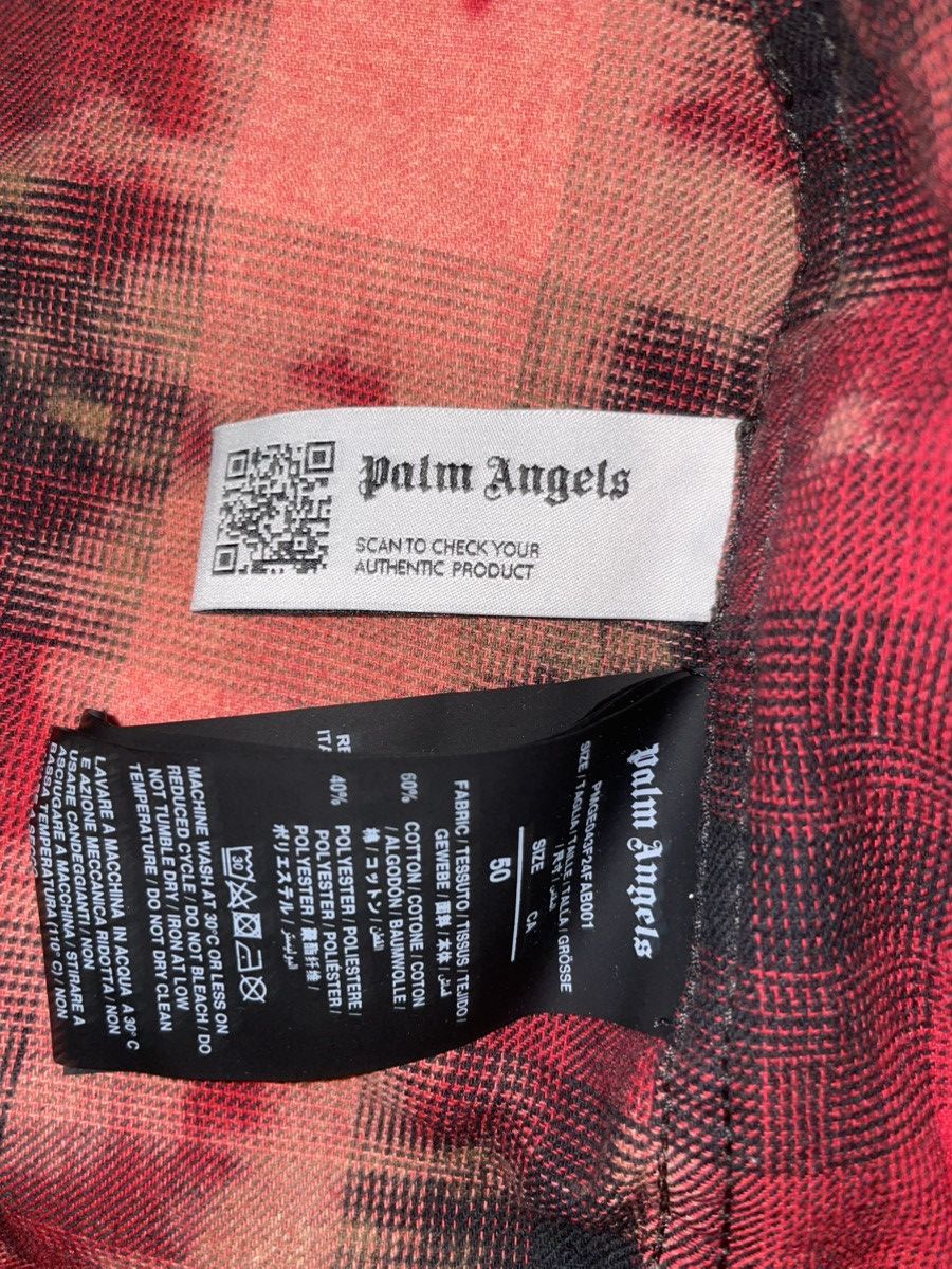 Palm Angels Palm Angels Curved Logo Shirt Size US M / EU 48-50 / 2 - 3 Thumbnail