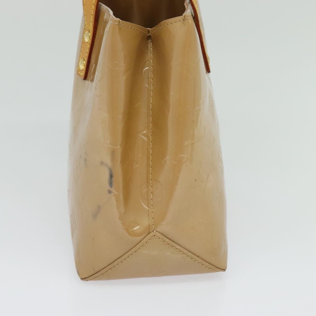 Louis Vuitton LOUIS VUITTON Monogram Vernis Reade PM Hand Bag Noisette Size ONE SIZE - 4 Thumbnail