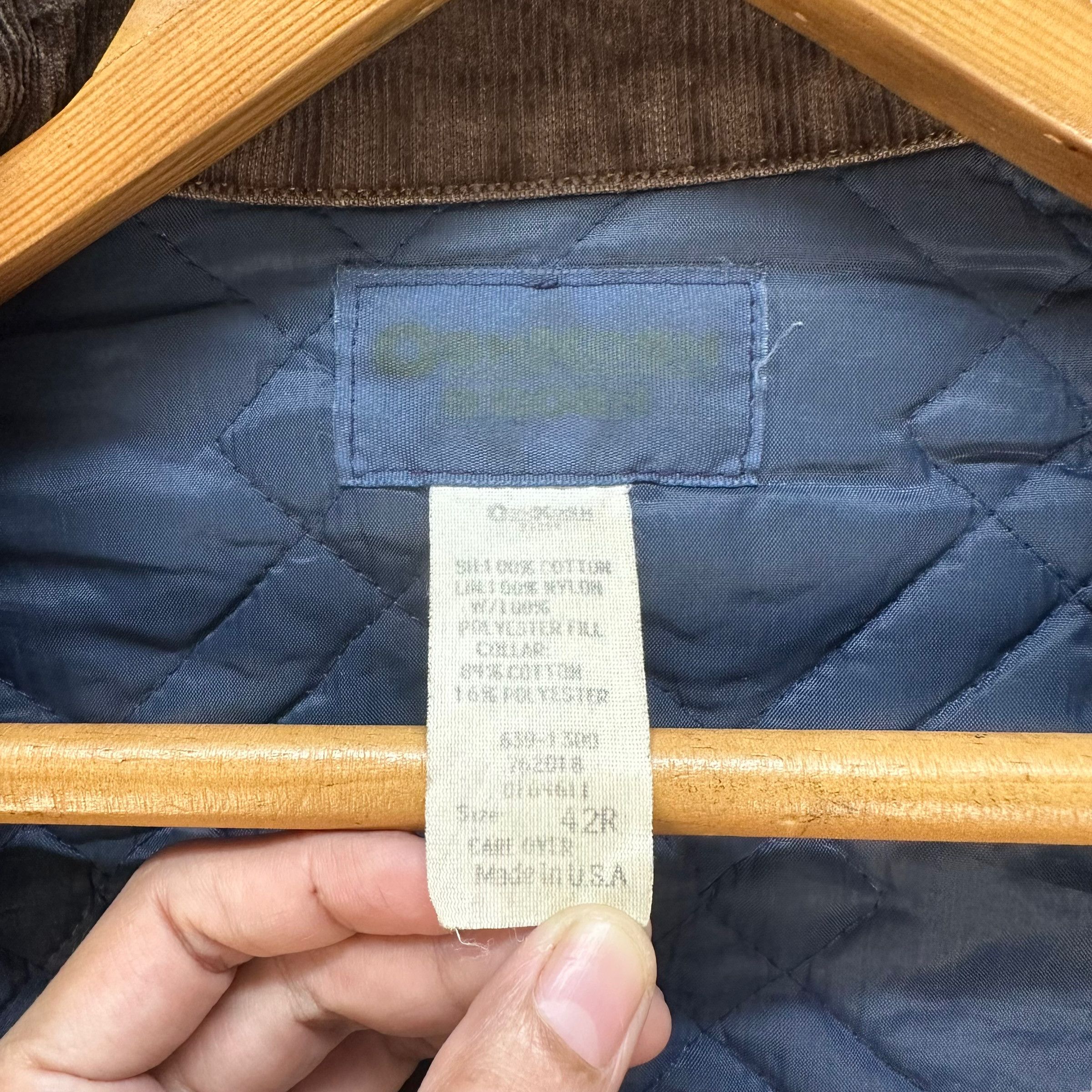 Oshkosh VINTAGE 80's TRASHED OSHKOSH WORK CHORE JACKET #8293-002 Size US L / EU 52-54 / 3 - 8 Thumbnail