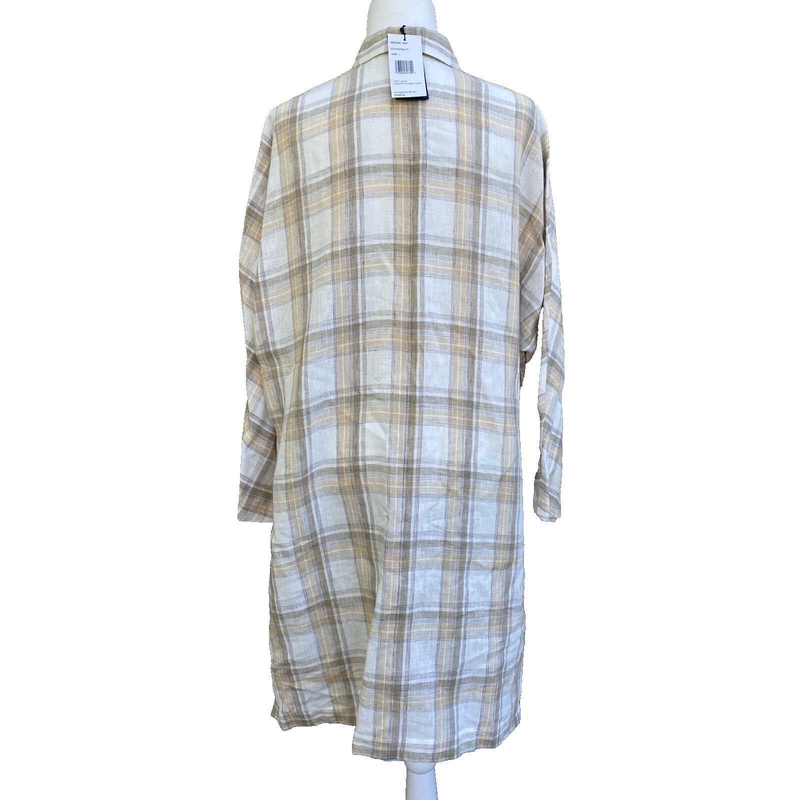 Lafayette 148 Lafayette 148 long shirt dress women Large $448 A003042 Size L / US 10 / IT 46 - 4 Thumbnail