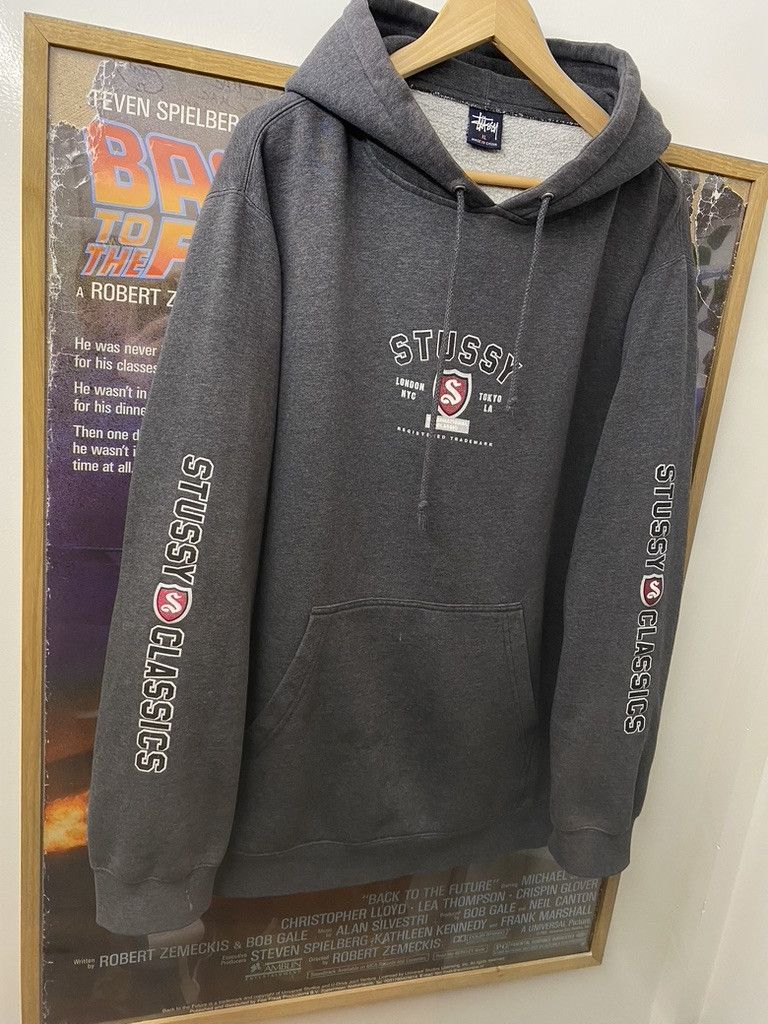 Stussy 90s Vintage Stussy International Classics Hoodie Size US XL / EU 56 / 4 - 6 Thumbnail
