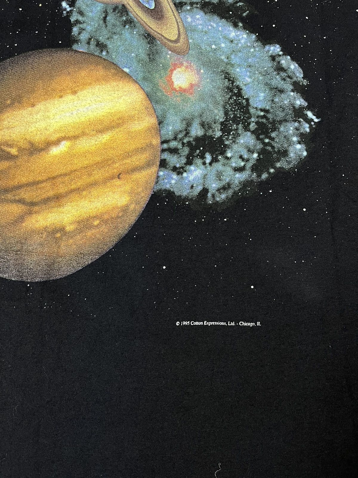 Vintage Vintage 90s solar system space tshirts Size US S / EU 44-46 / 1 - 6 Thumbnail