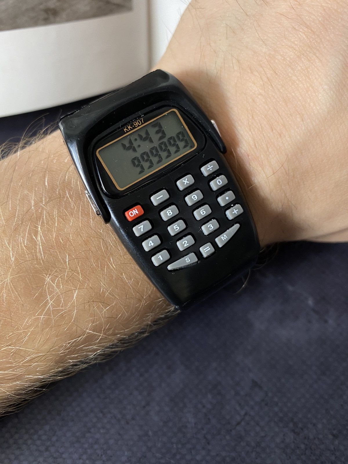 Jewelry Vintage Calculator Watch KK-907 Retro Size ONE SIZE - 2 Thumbnail