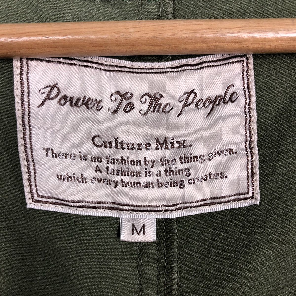 Japanese Brand 📌Vintage Parka Jacket Power To The People Military Style Size US M / EU 48-50 / 2 - 20 Thumbnail