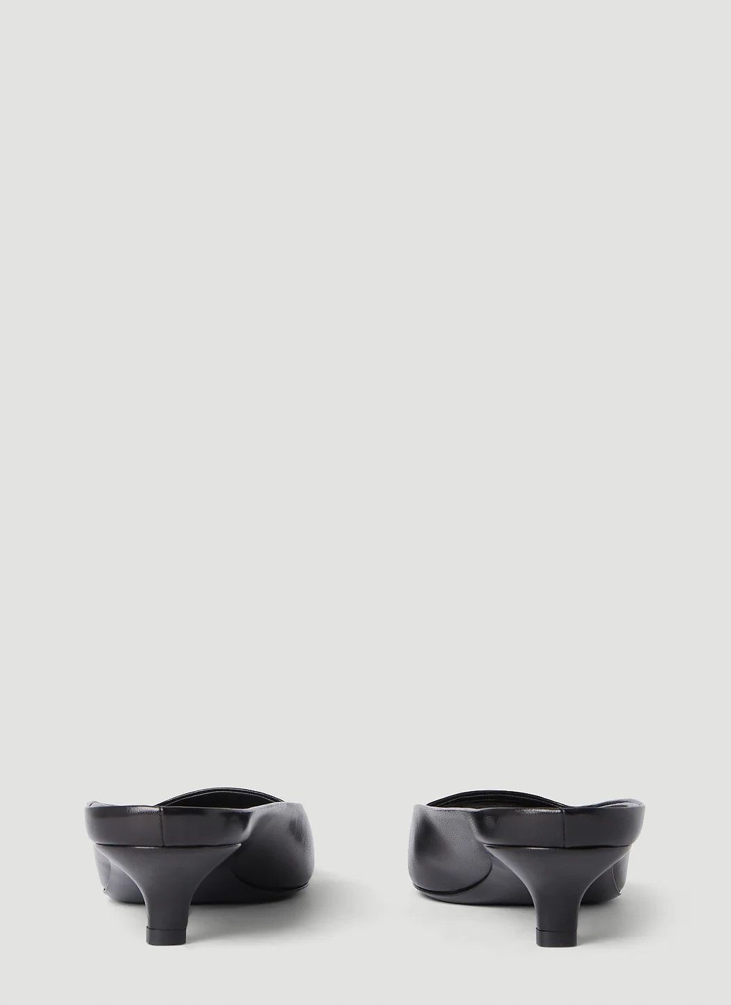 Toteme o1mle0525 Mules in Black Size US 7 / IT 37 - 4 Thumbnail