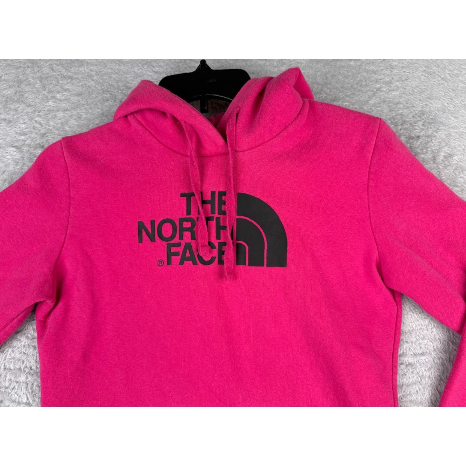 The North Face The North Face Hoodie Womens Small Pink Pullover Logo Cotton Blend Hike Vintage: No Size S / US 4 / IT 40 - 4 Thumbnail
