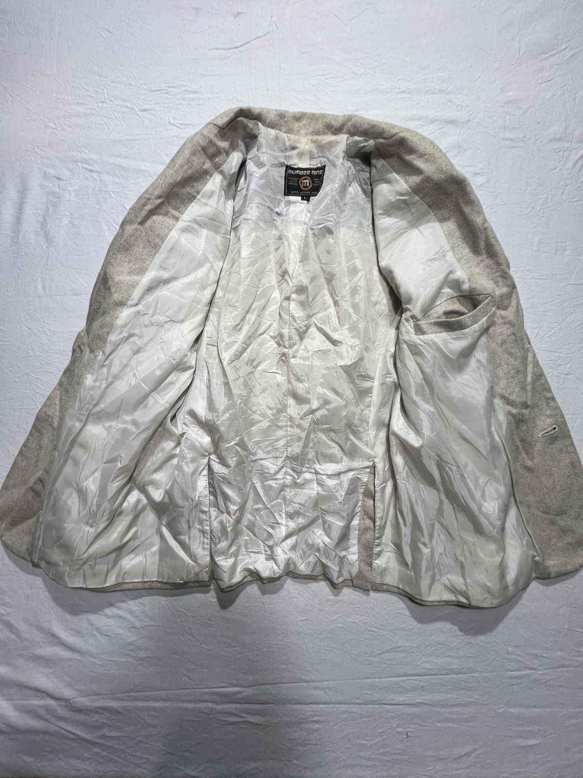 Number (N)ine Number (N)ine herringbone suede patch field jacket Size US L / EU 52-54 / 3 - 12 Thumbnail