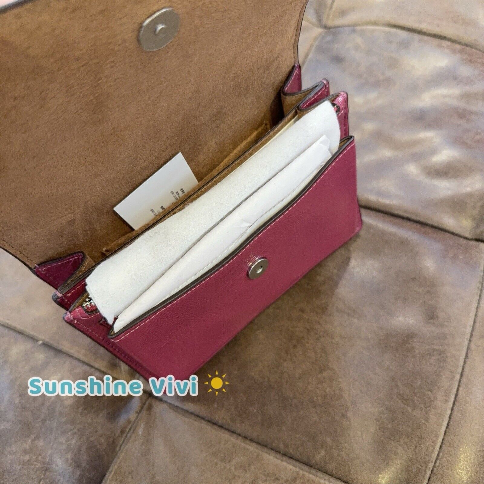 Coach NWT Coach CW205 Mini Klare Crossbody Handbag Pink Novelty Size ONE SIZE - 3 Thumbnail