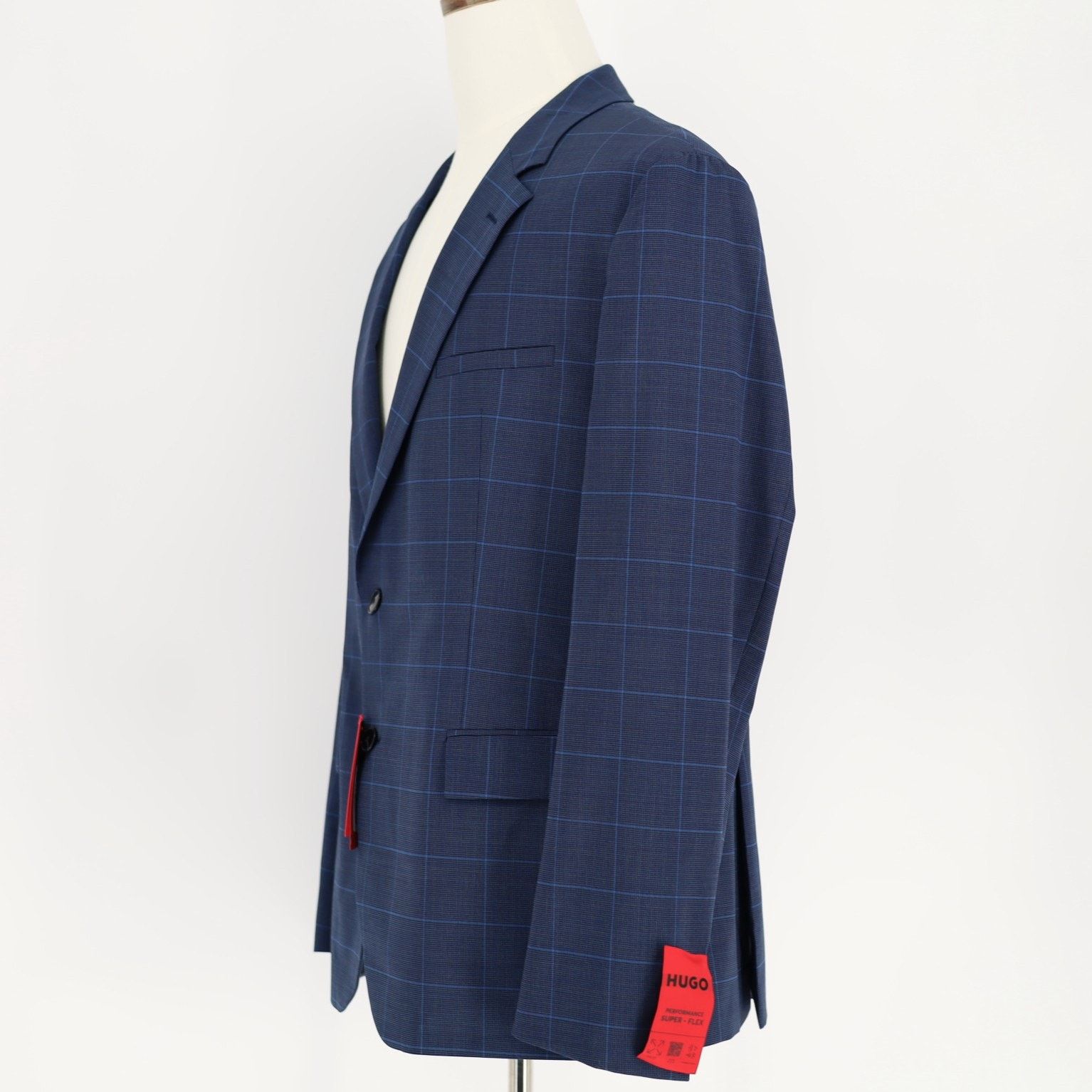 Hugo Boss Hugo Boss Men's Dark Blue Karl Modern Suit Jacket Size 46R Size 46R - 4 Thumbnail