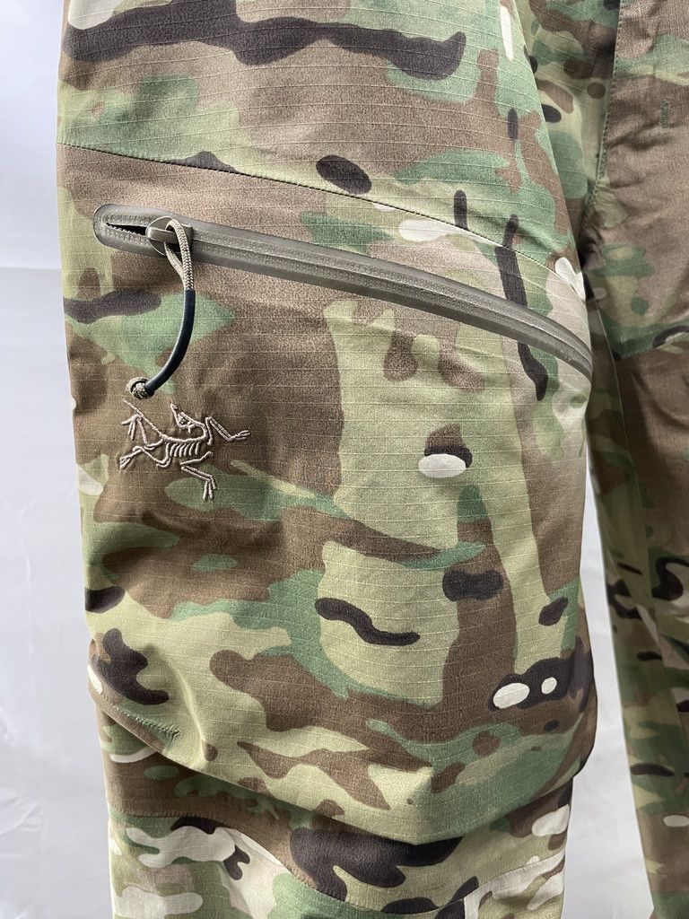 Arc'teryx ARCTERYX LEAF Alpha Gen 2 Multicam Gore Tex Pro Bib Pant Size US 32 / EU 48 - 3 Thumbnail