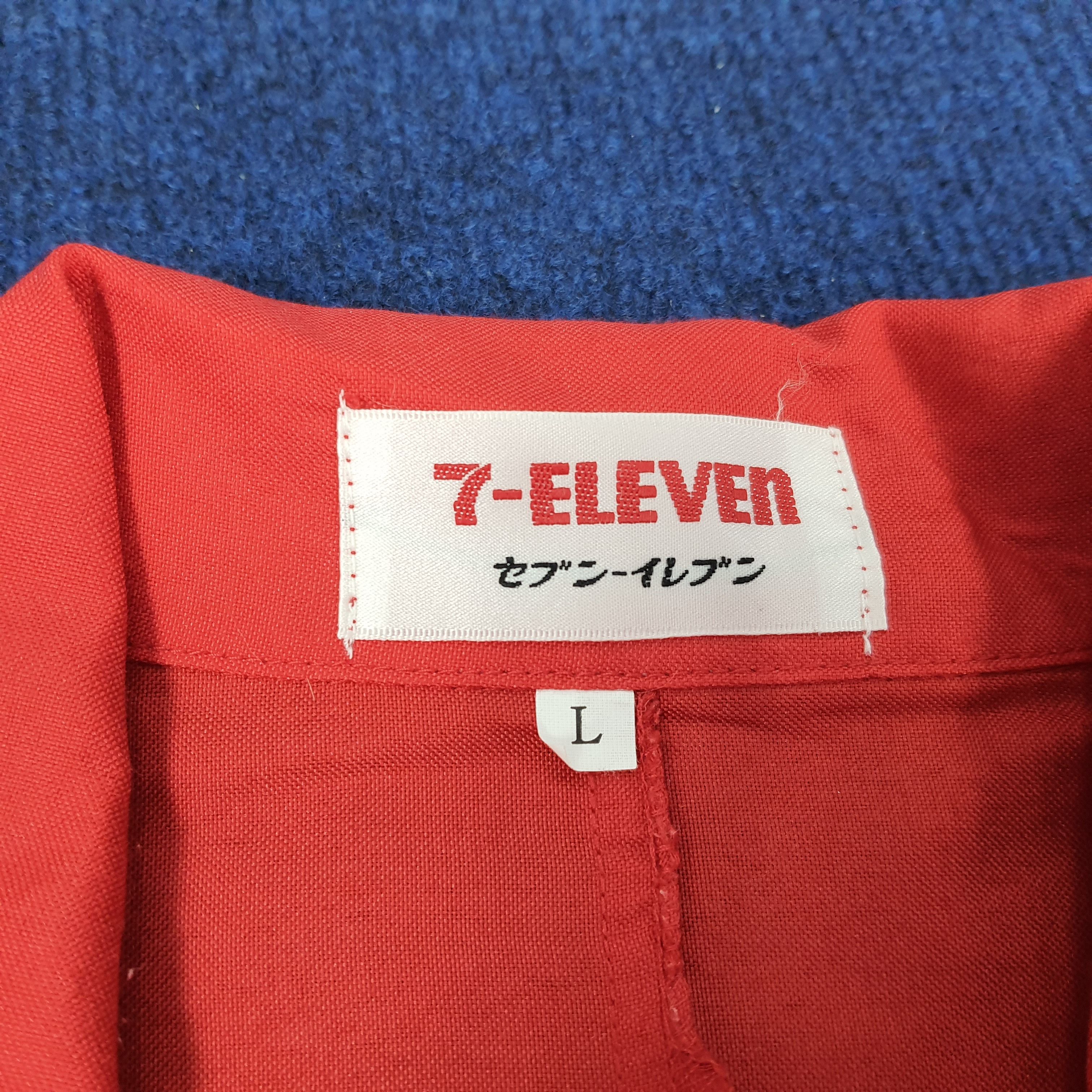 Edition Japan × Japanese Brand × Vintage Vintage 7 Eleven Japan Edition Staff Uniform Work Jacket Size US L / EU 52-54 / 3 - 4 Thumbnail