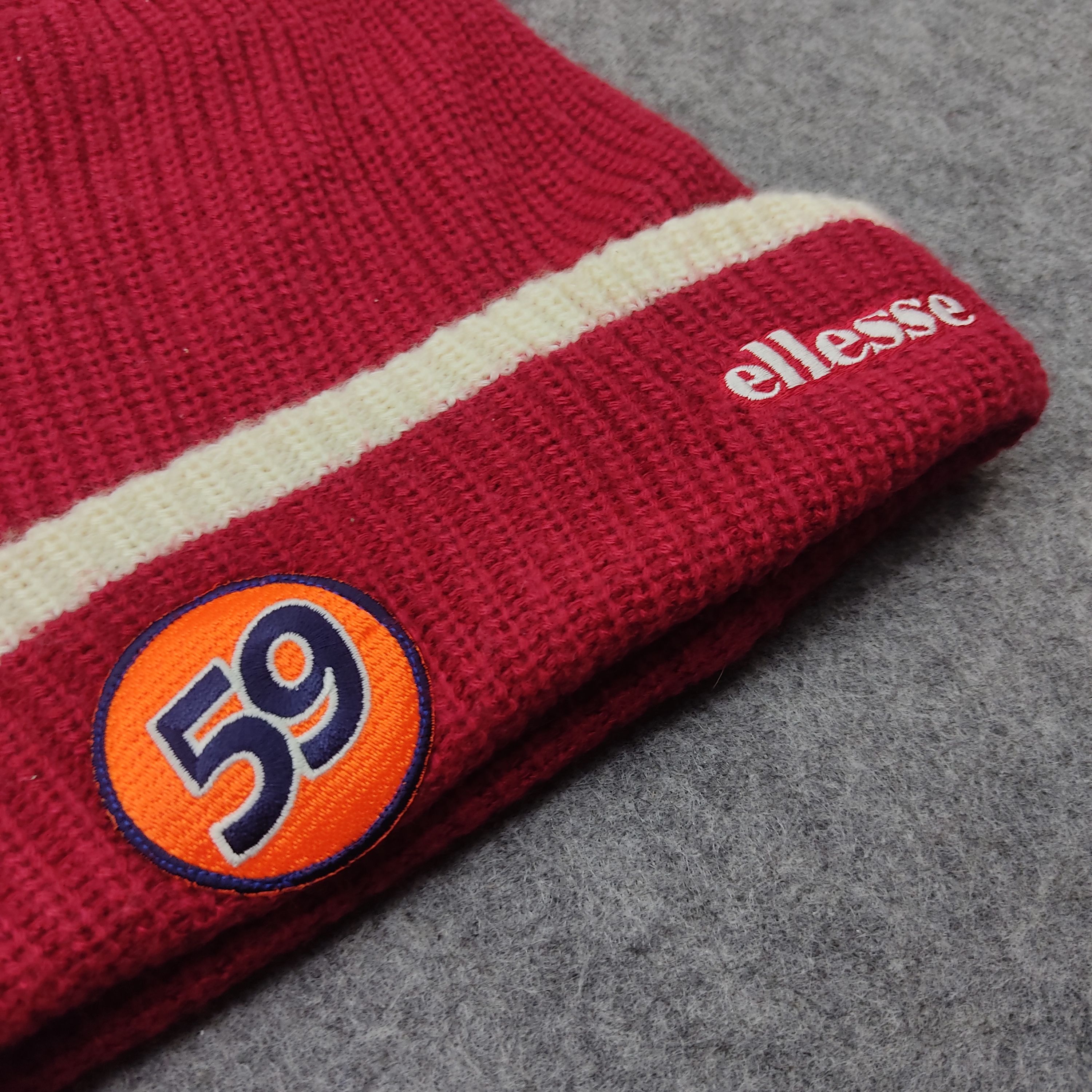 Ellesse × Vintage Ellesse Beanie / Snow Hat / Snow Cap Size ONE SIZE - 2 Thumbnail