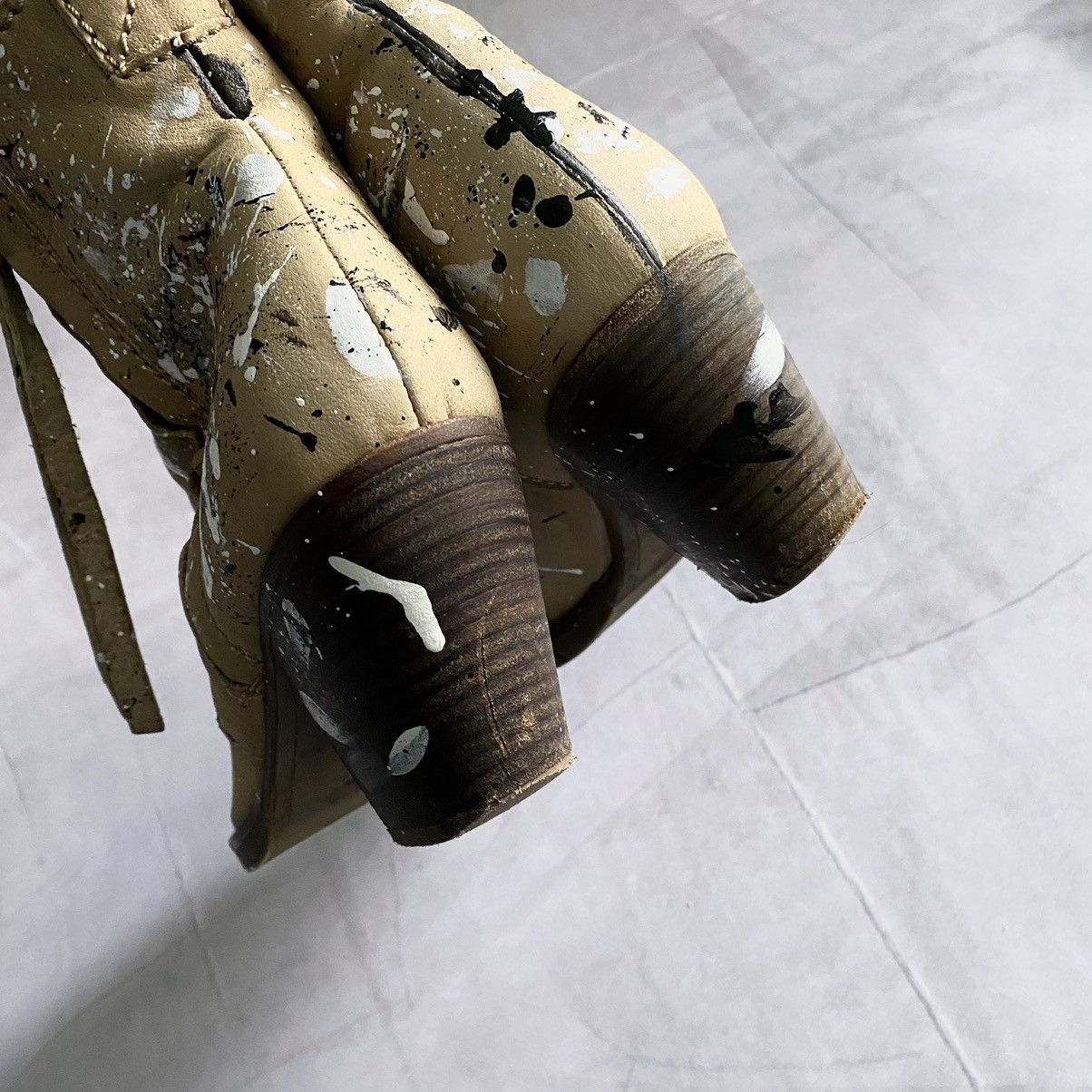 Acne Studios Vintage Acne Studios Painted Boots Maison Margiela Vibe Size US 9 / IT 39 - 8 Thumbnail