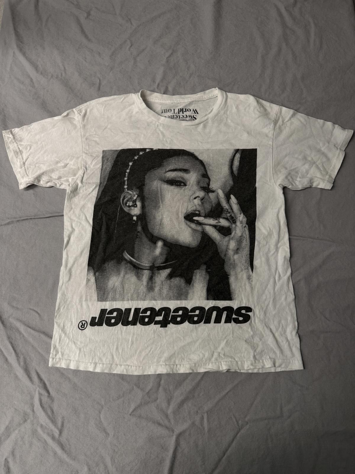 Designer Ariana Grande T-shirt Sweetener World Tour Thank u Next XS Size US XS / EU 42 / 0 - 1 Thumbnail