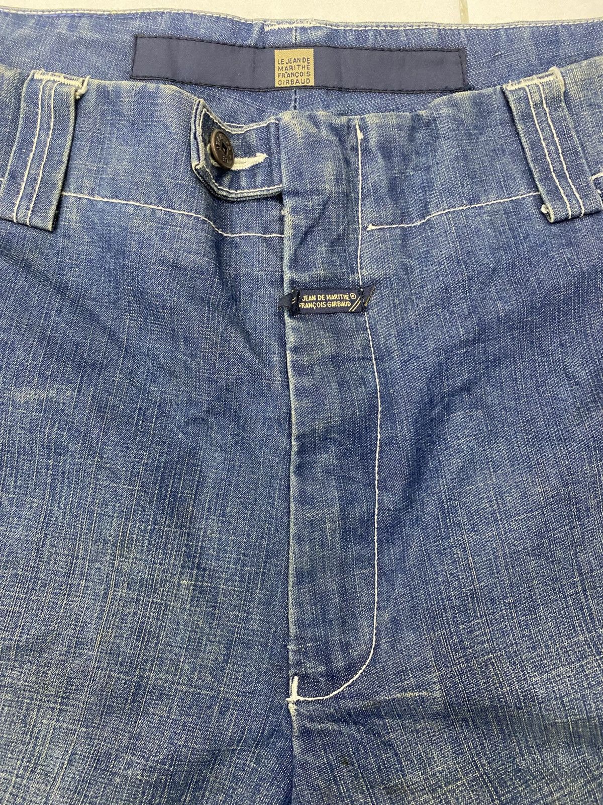 Marithe + Francois Girbaud Vtg Marithe Francois Girbaud shuttle strap baggy pants Size US 38 / EU 54 - 4 Thumbnail