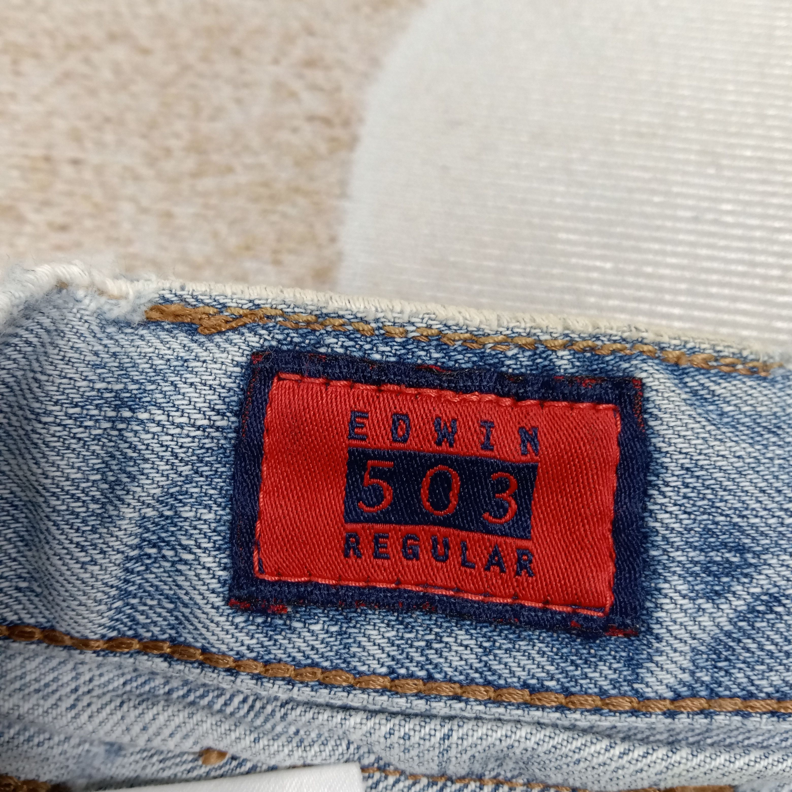 Edwin Edwin 503 Japanese Brand Denim Jeans C272N24 Size US 29 - 4 Thumbnail