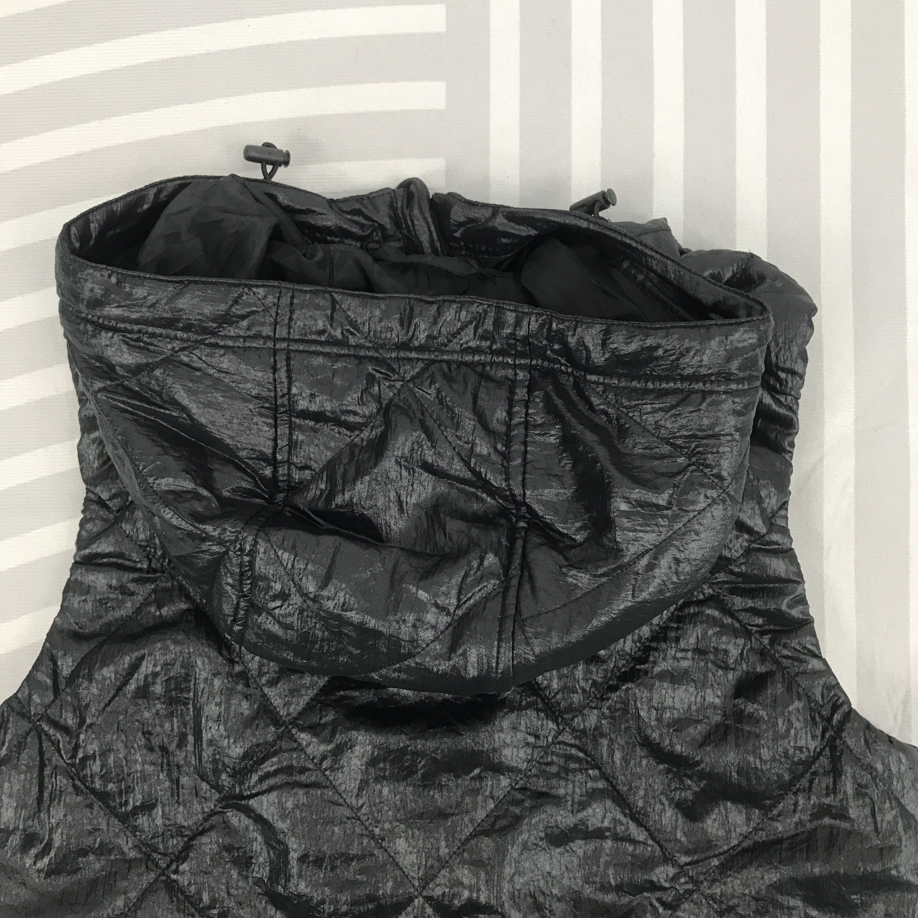 Japanese Brand × Uniqlo × Vintage Vintage Japan design Uniqlo Black punk zipper Vest Size US S / EU 44-46 / 1 - 4 Thumbnail