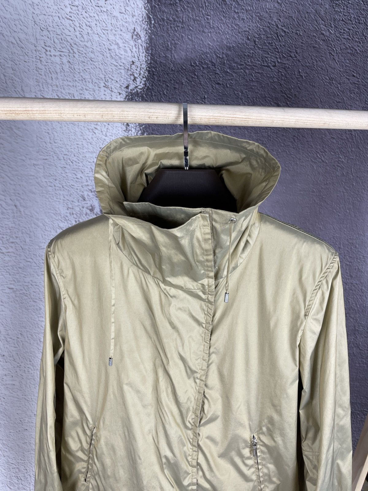 Jil Sander Jil Sander golden nylon shimmer jacket size 38 Size XS / US 0-2 / IT 36-38 - 16 Thumbnail