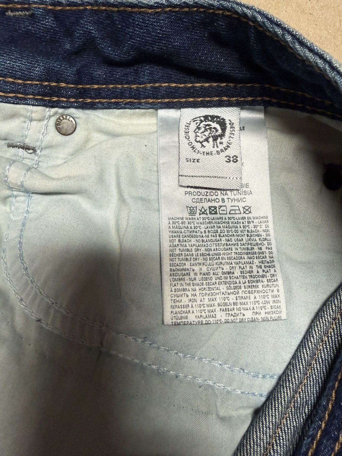 Diesel Jeans Larkee Regular Straight Vintage Men’s 38 x 32!