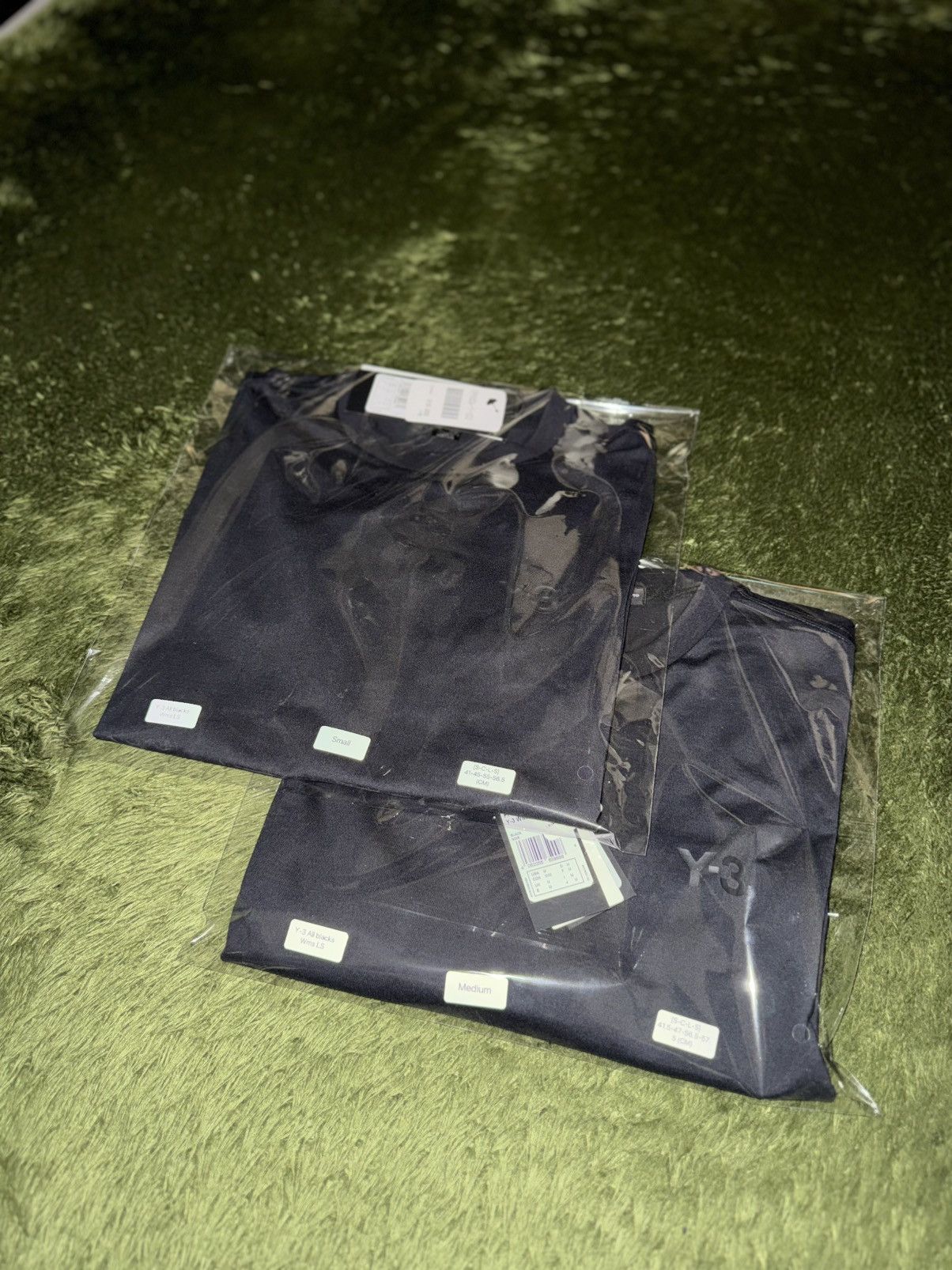Y-3 [S] Y-3 Yohji Yamamoto Wms All Blacks Tribute Long Sleeve Size S / US 4 / IT 40 - 10 Thumbnail