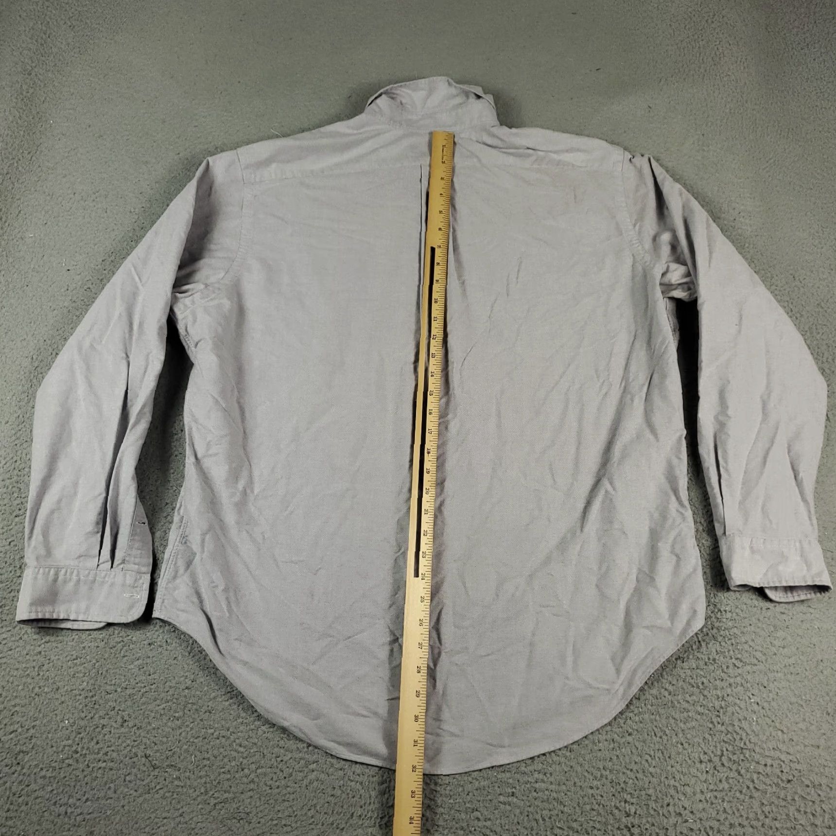 Ralph Lauren Ralph Lauren Shirt Mens XL Gray Pony Casual Button Up Long Sleeve Size US XL / EU 56 / 4 - 4 Thumbnail