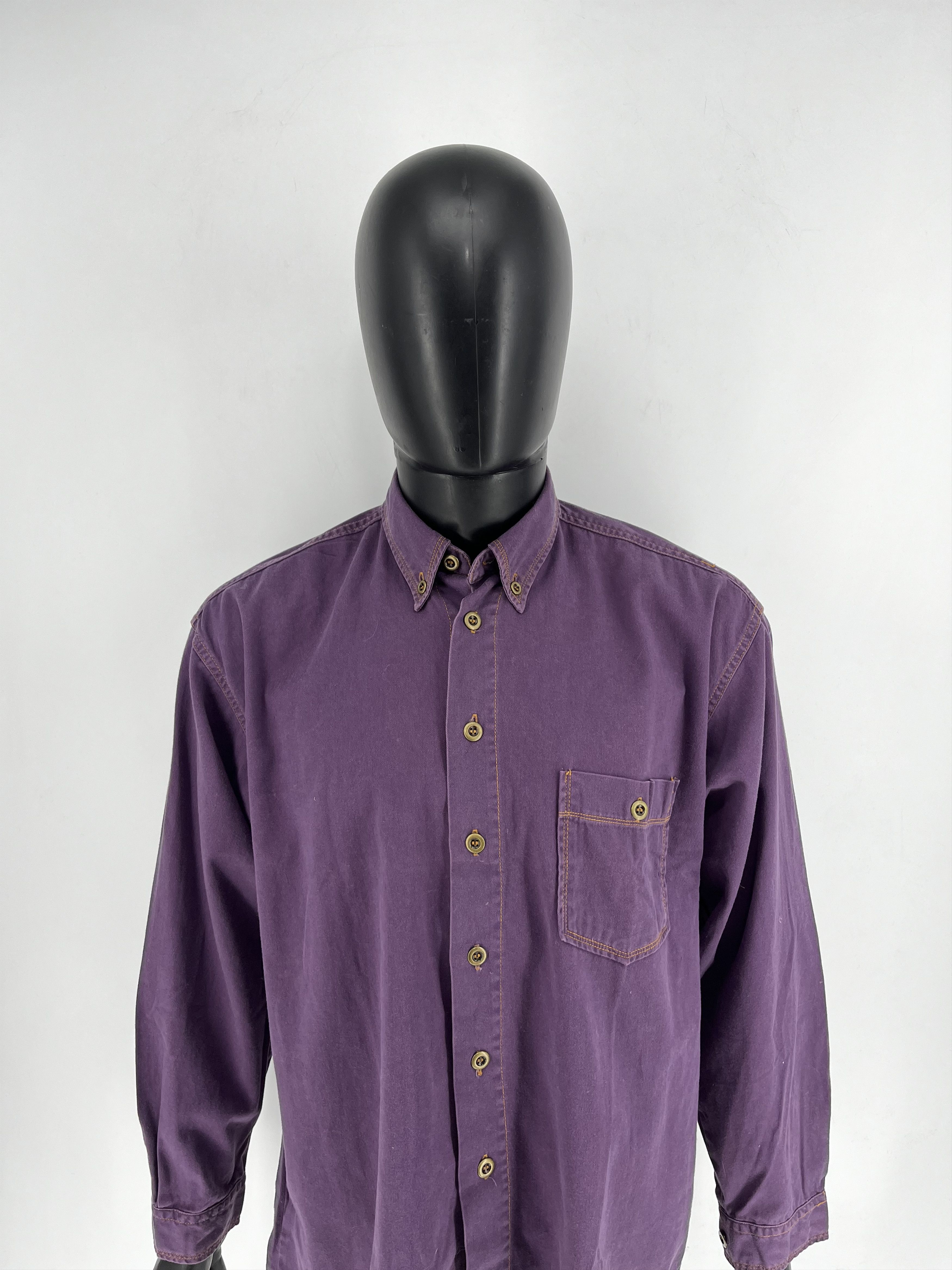 Orvis × Vintage Vintage 90s Orvis Heavyweight Microfiber Button Down Shirt Size US M / EU 48-50 / 2 - 6 Thumbnail