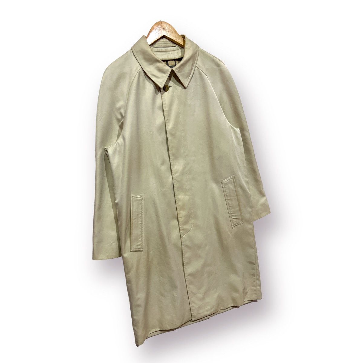 Brooks Brothers 🔥 Brooks Brothers checked long Coat beige Size US M / EU 48-50 / 2 - 3 Thumbnail