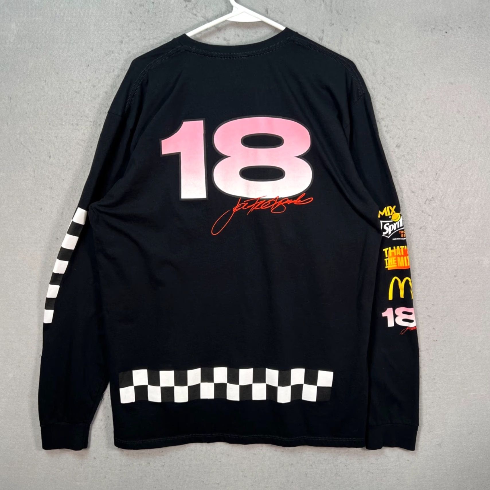 Vintage McDonald's Shirt Mens XL Black Sprite Tropic Berry Long Sleeve T Shirt Fox Goods? Size US XL / EU 56 / 4 - 2 Thumbnail