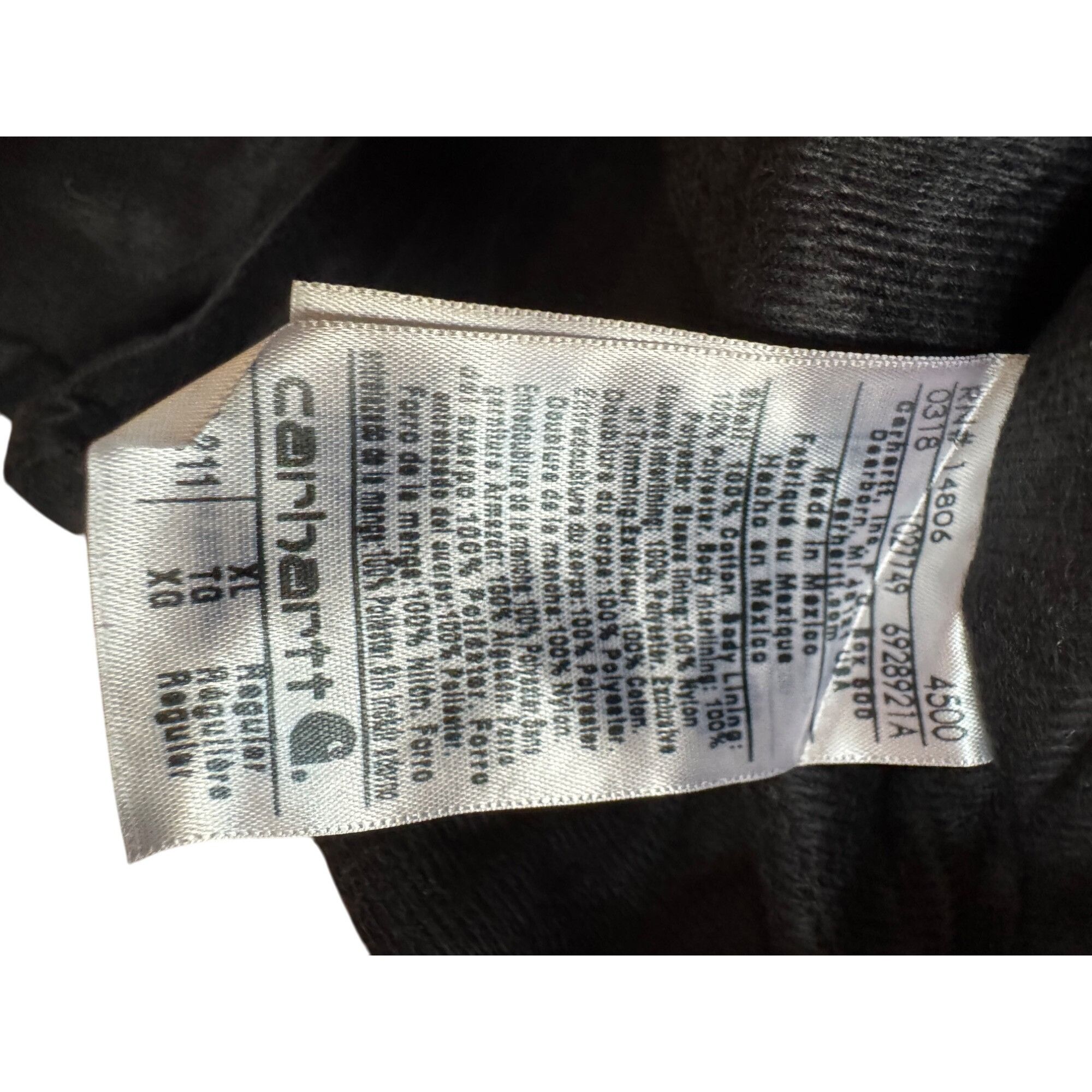 Carhartt Vintage Carhartt Brown Quilted-Lined Hooded Canvas Jacket XL Size US XL / EU 56 / 4 - 4 Thumbnail