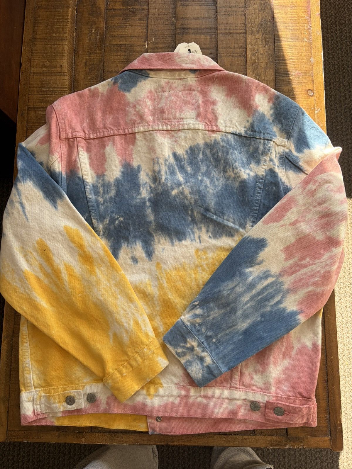 Levi's Levi’s Premium Tie Dye Trucker Size US M / EU 48-50 / 2 - 3 Thumbnail