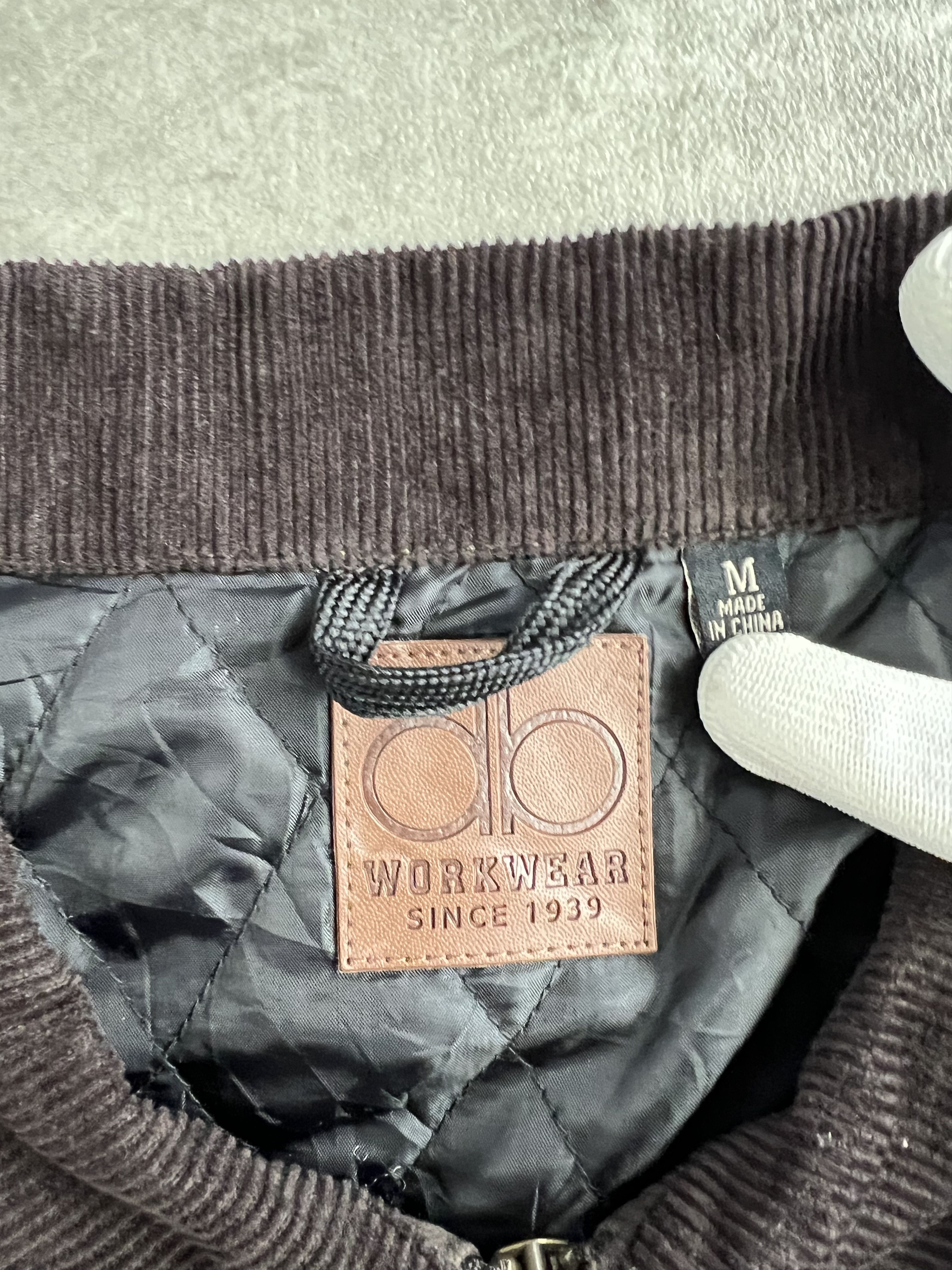 Vintage WORKWEAR JACKET DB DUNBROOKE DETROIT BROWN Size US M / EU 48-50 / 2 - 4 Thumbnail