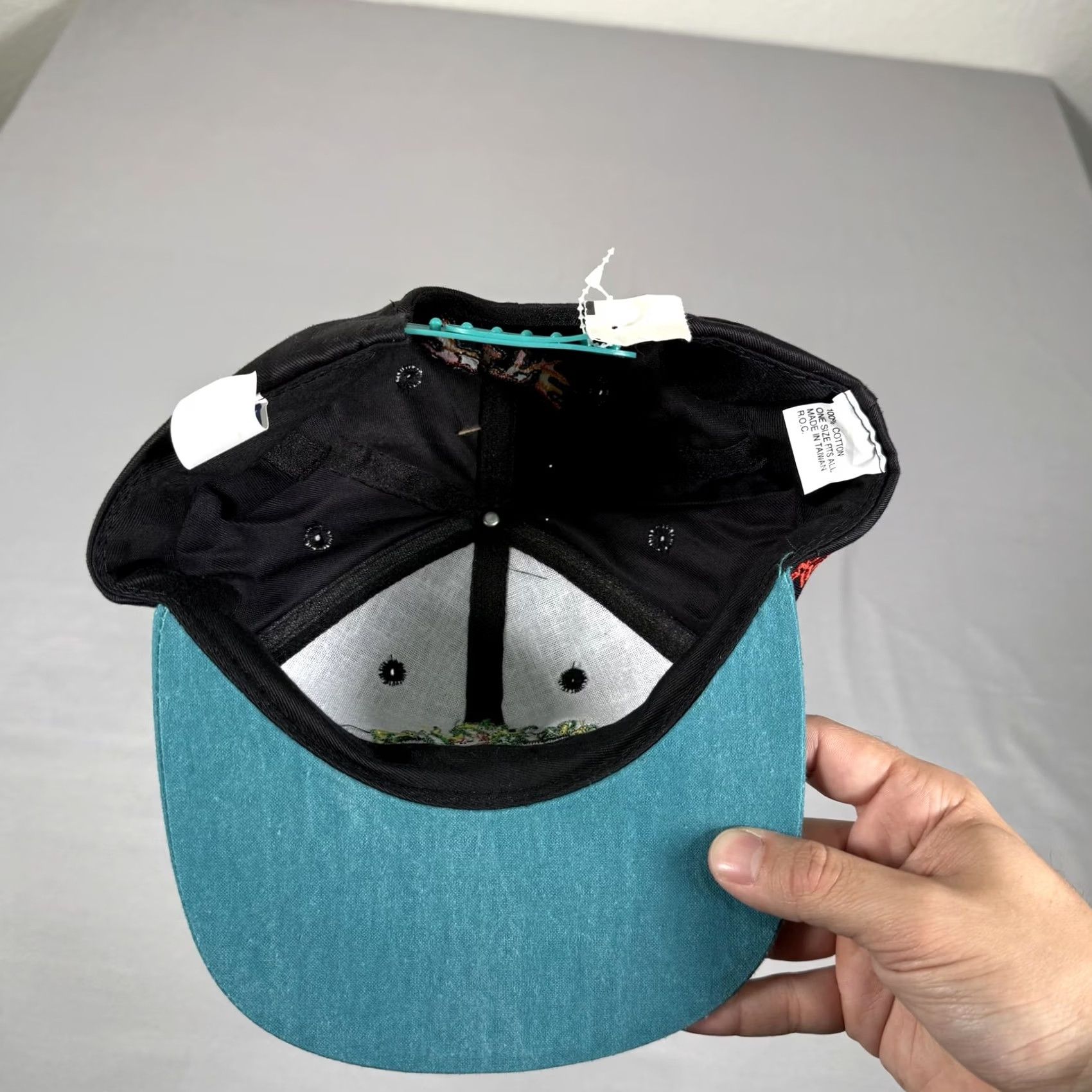 Vintage VINTAGE Busch Gardens Drachen Fire Snapback Hat Cap Black Mens One Size Size ONE SIZE - 7 Thumbnail