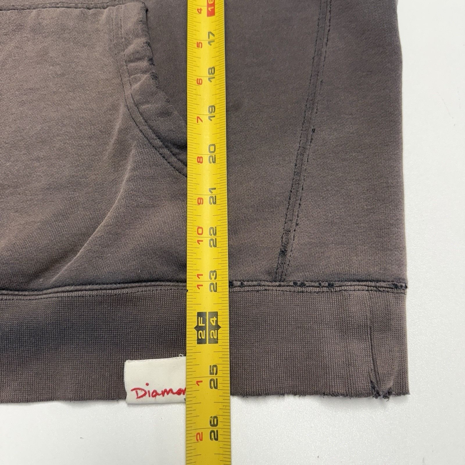 Diamond Supply Co. Vintage Diamond Supply Co Hoodie Mens Large Faded Black Skat Size US L / EU 52-54 / 3 - 14 Thumbnail