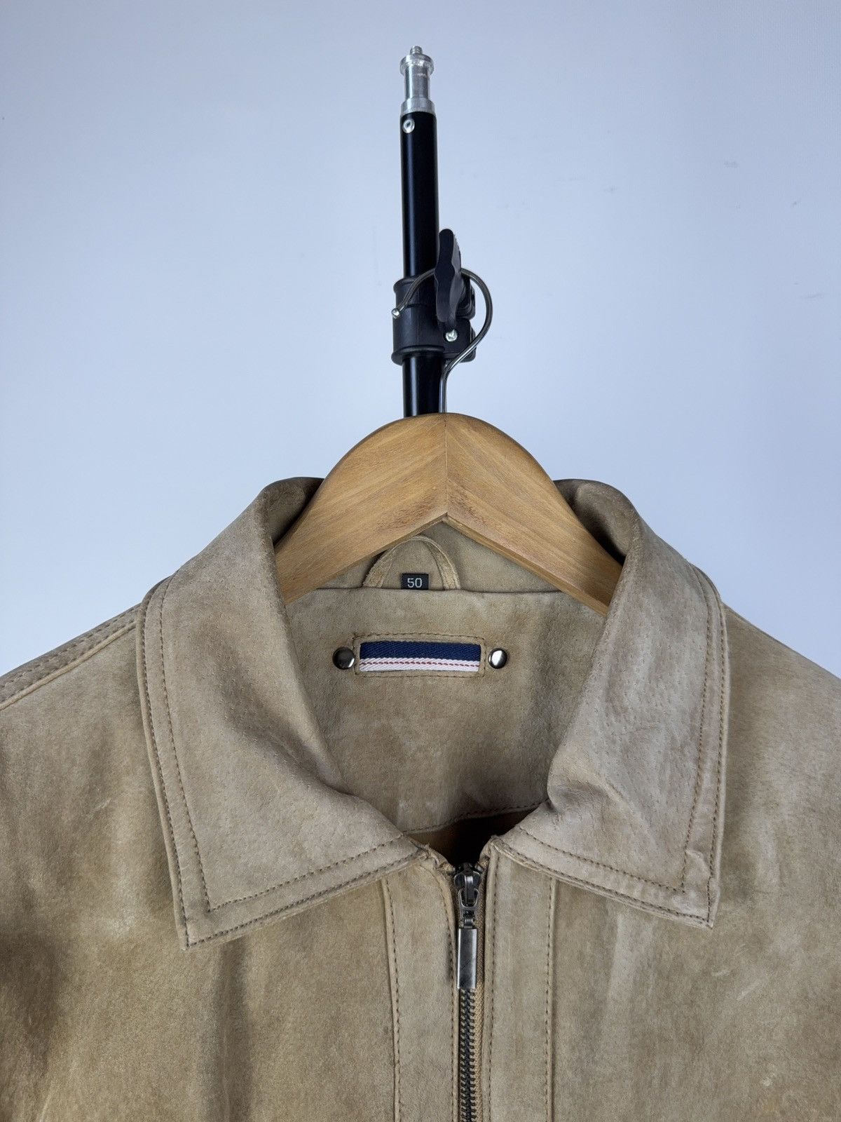 Vintage Vintage 90s Avant Garde Leather Biker MOTO Y2K Jacket Size US M / EU 48-50 / 2 - 7 Thumbnail