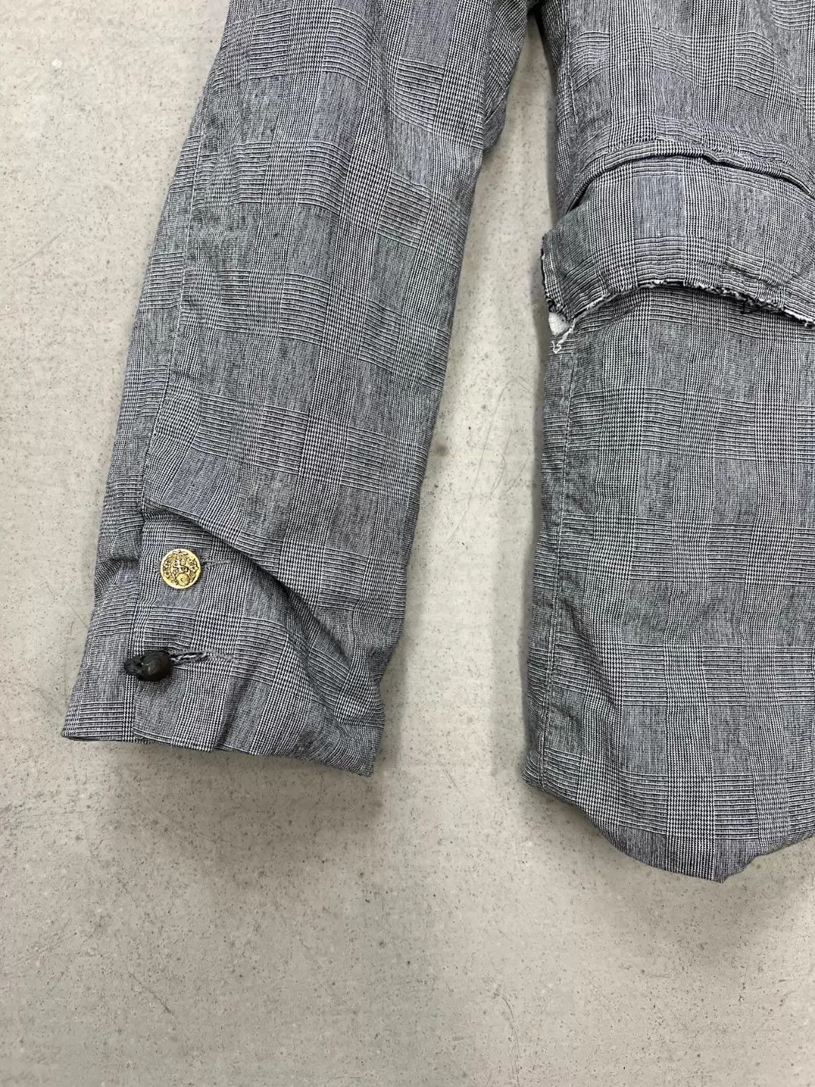 Other Yaki Hidomi Paul Harnden Distressed Blazer M Size M / US 6-8 / IT 42-44 - 4 Thumbnail