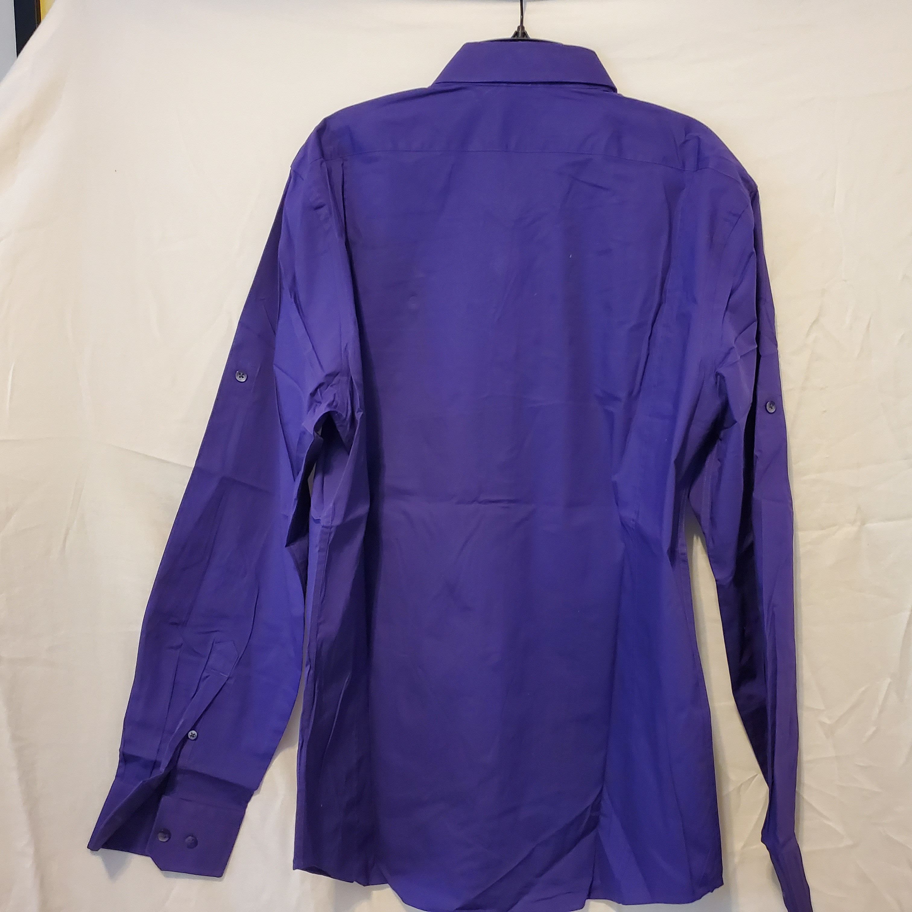 Express Express Men's XL Fitted Button shirt Size US XL / EU 56 / 4 - 3 Thumbnail