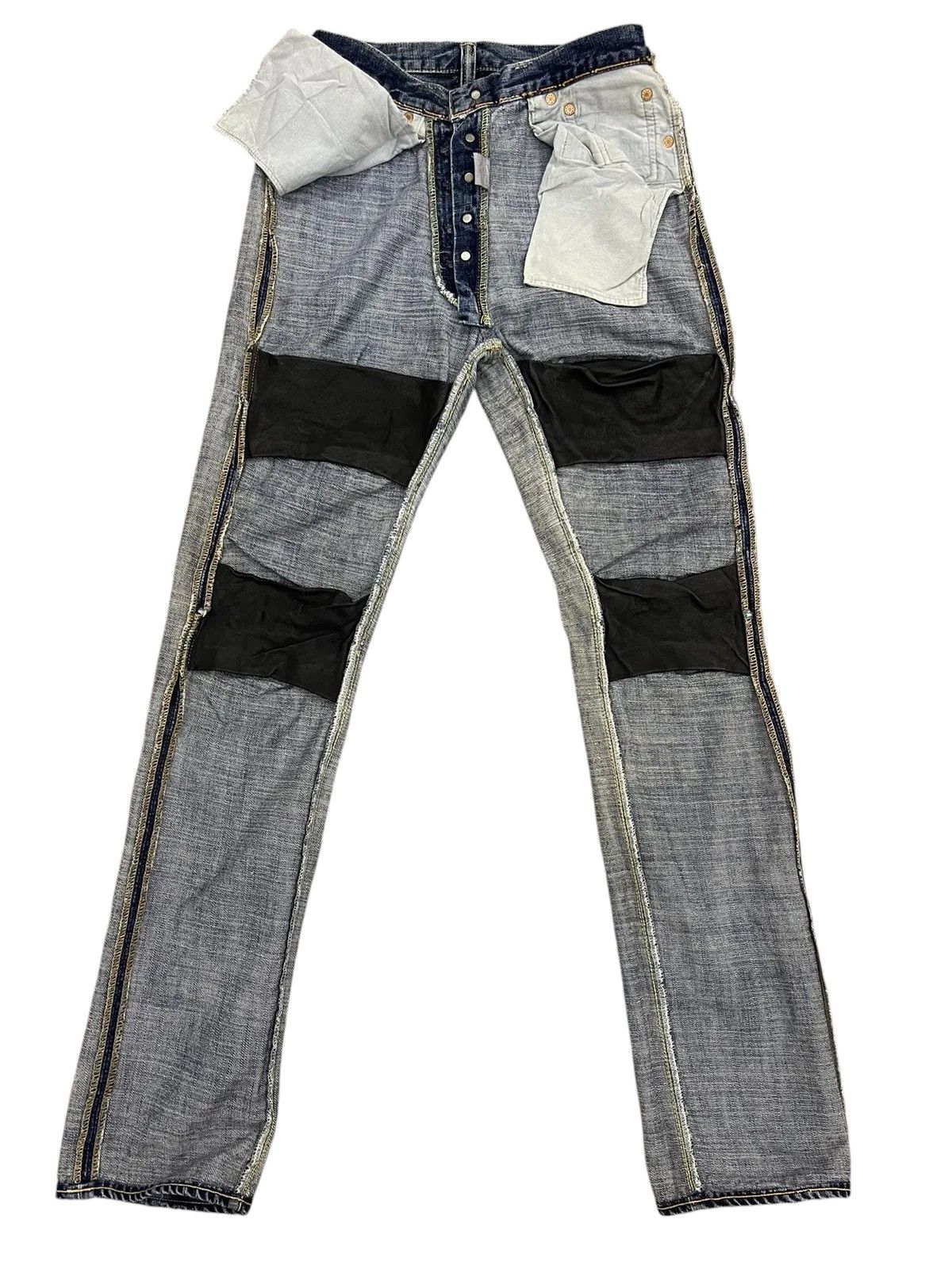 Full Count & Co. FULLCOUNT & CO. Japan 1414 Distressed Denim Size US 30 / EU 46 - 3 Thumbnail