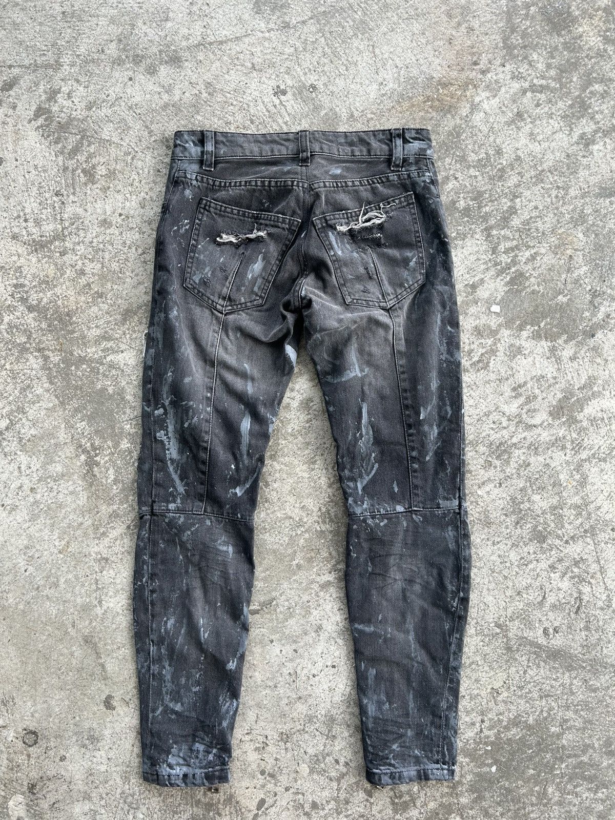 Decarnin Balmain SS10 Chainmail Jeans