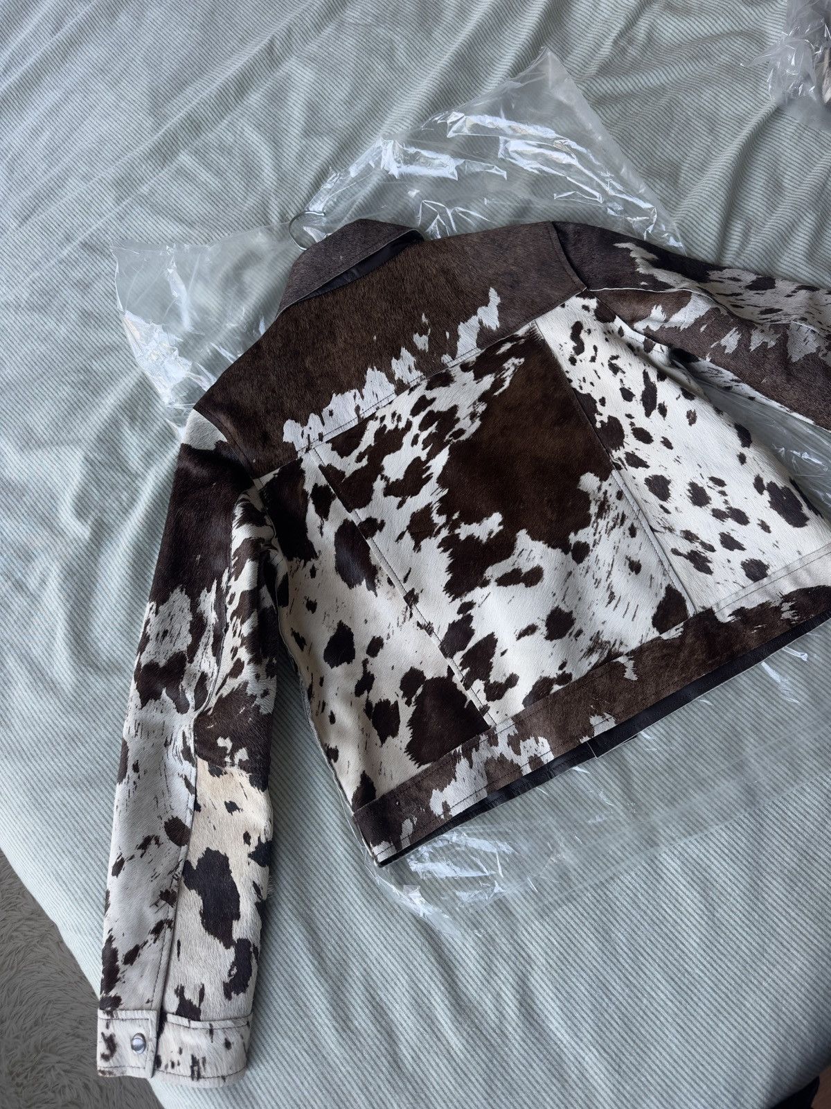 Mango Cow 100% leather jacket Size M / US 6-8 / IT 42-44 - 7 Thumbnail