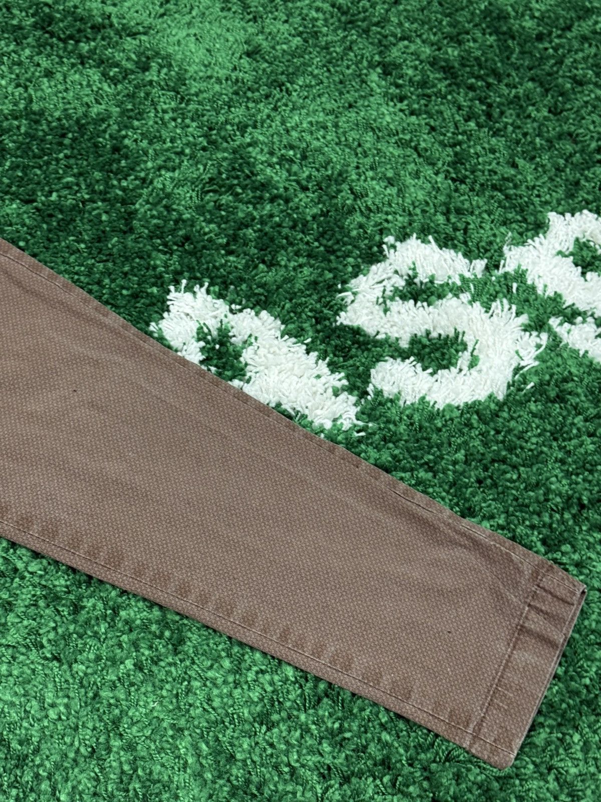 Banana Republic Banana Republic Brown Mason Pattern Chino Pants Sz. 34 x 30 Size US 34 / EU 50 - 4 Thumbnail