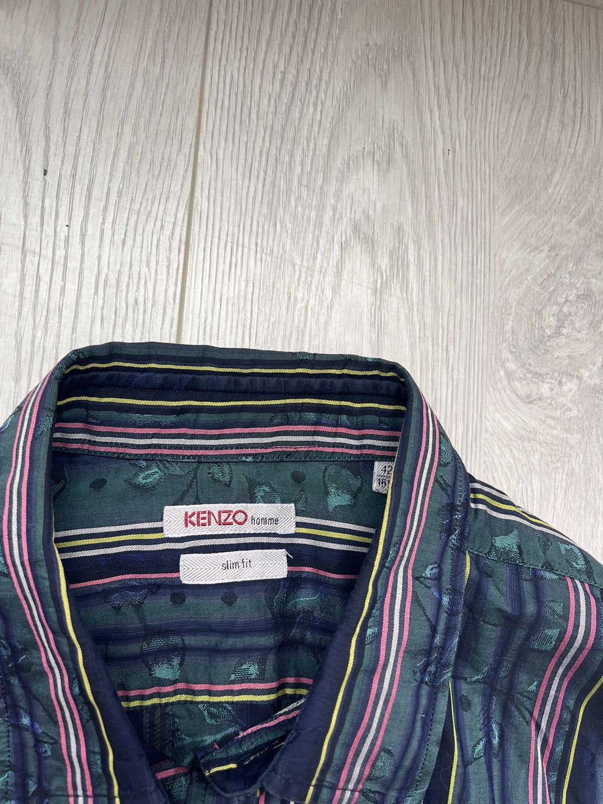 Kenzo Kenzo homme striped button M shirt Size US M / EU 48-50 / 2 - 3 Thumbnail